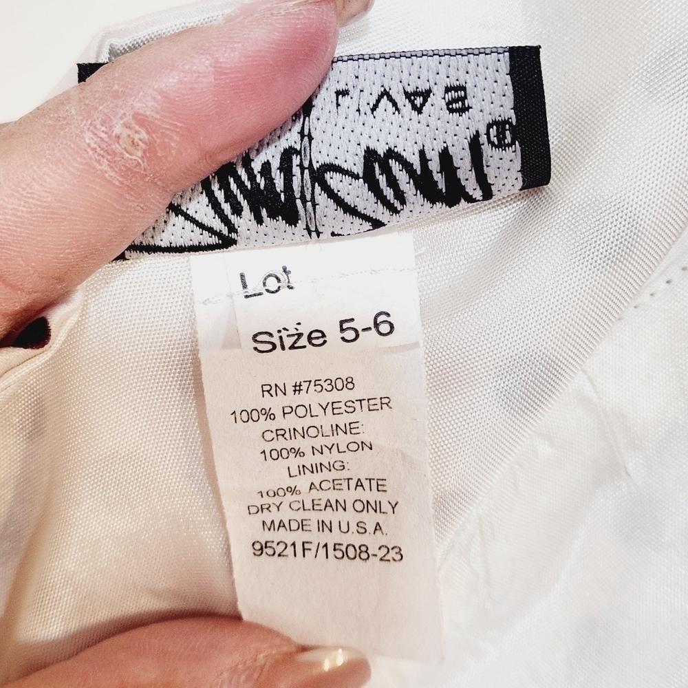 Zum ZUM by Niki Livas White And Brown Polkadot Halter 50s Style Deeds Sz 5/6 - Picture 13 of 13